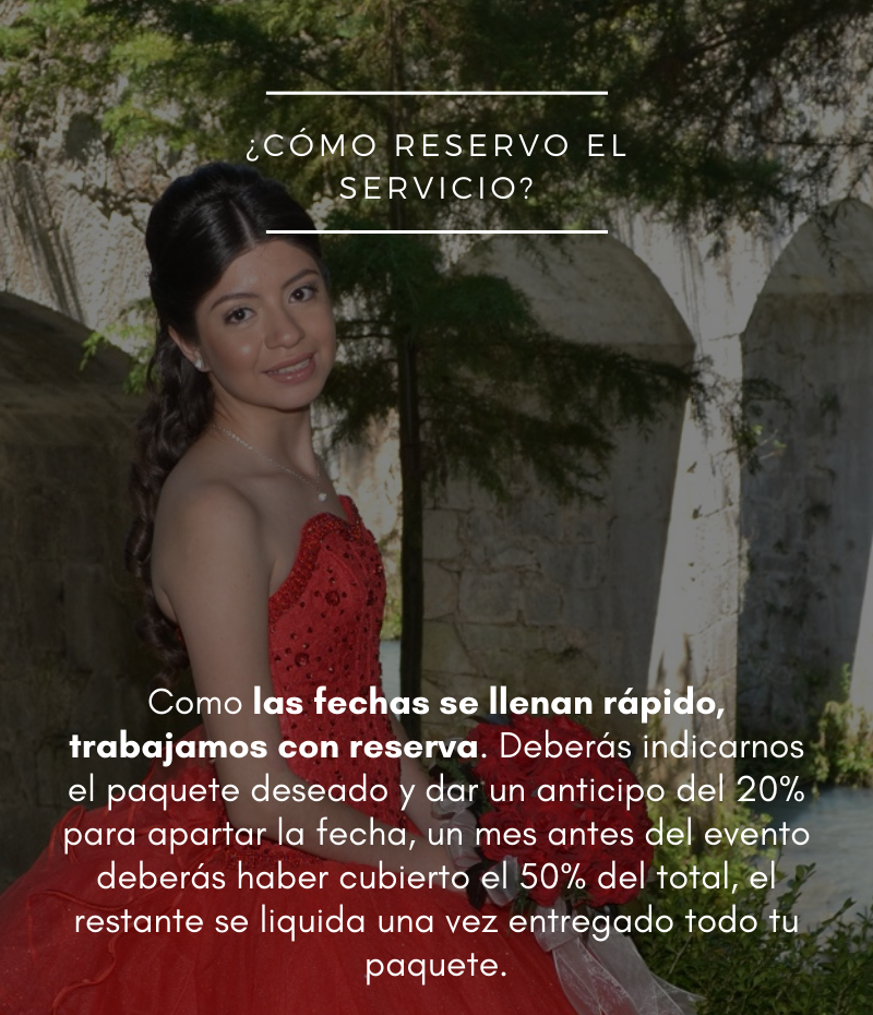 ¿Cómo reservo el servicio?